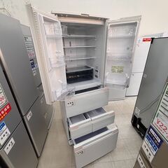 【トレファクマーケット千葉おゆみ野店】ご来店いただける方限定！ SHARP (シャープ) 6ドア冷蔵庫 SJ-MF50J 2022年製 504L のご紹介です！の画像