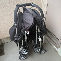 ほぼ新品！双子ベビーカーの画像