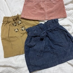 80㎝　女の子　秋冬物6点セット の画像