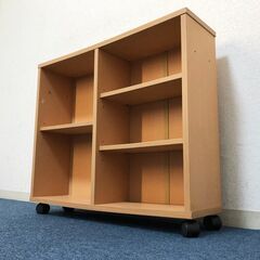 キャスター付き 収納ラック NAマルチラック 本棚オープンラックの画像