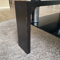ガラス　ローテーブルの画像
