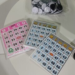 遊具・オセロゲーム・ビンゴゲーム機・カード付きの画像