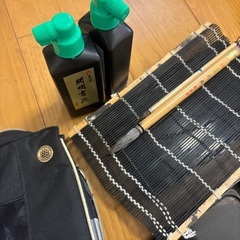 小学生、習字セットの画像