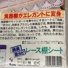 レースのシートの画像