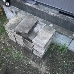 コンクリートブロック/ガーデニング/四日市市/0円/引き取り限定の画像