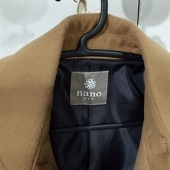 ナノユニバース・メンズPコート・春,夏物２着・冬物メルトンコート１着・Sサイズ・マドラスビットローファードライビングシューズ25cmの画像