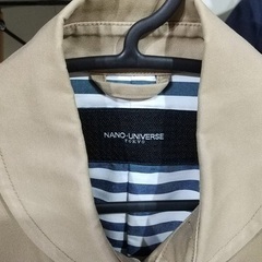 ナノユニバース・メンズPコート・春,夏物２着・冬物メルトンコート１着・Sサイズ・マドラスビットローファードライビングシューズ25cmの画像