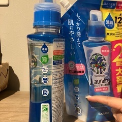 〈購入半年以内〉洗剤柔軟剤セットの画像