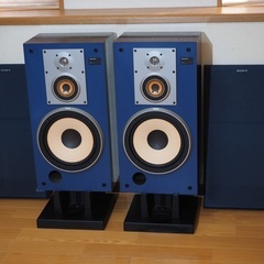 SONY 3WAY スピーカーSS-S50ペア（スタンド付き）の画像