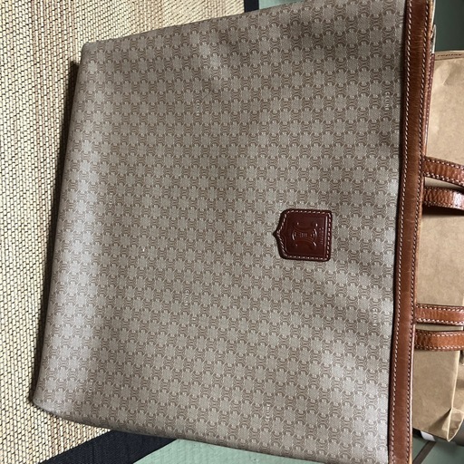 セリーヌ　マカダム柄　トートバッグ