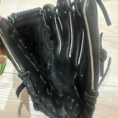 Mizuno 野球用グローブ 黒の画像