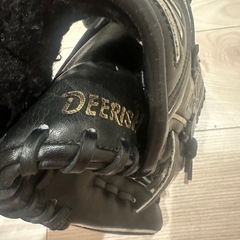 Mizuno 野球用グローブ 黒の画像