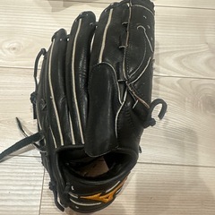 Mizuno 野球用グローブ 黒の画像