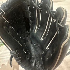 Mizuno 野球用グローブ 黒の画像