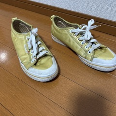 ビンテージ　adidas25センチの画像