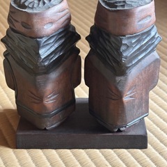 【商談中】レトロなアイヌ人形 台座付き‼️の画像