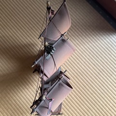 【商談中】レトロなサンタマリア号の模型❗️の画像