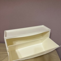 フラップ式　収納ボックスの画像