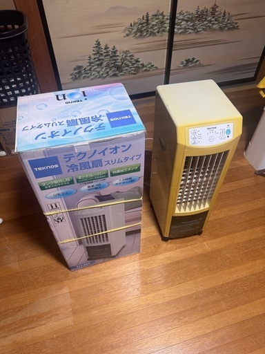 TEKNOS 冷風扇 スリムタイプ TCI-007 (和弘1195) 笛吹の季節