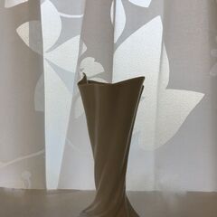 花瓶 花入 花器 陶器 ドレープの画像