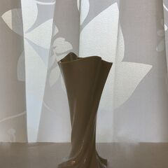 花瓶 花入 花器 陶器 ドレープの画像