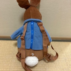 【中古品】ピーターラビット　ぬいぐるみリュックサックの画像