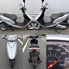 ⭐️ディオ低燃費FIモデル⭐️グリップ・プラグなど新品交換❗️色々整備で快調です⭐️50cc原付スクーター⭐️の画像