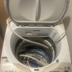 【無料】13年前の洗濯機お譲りします（引き取り限定）の画像