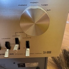 パイオニア　SA 8800アンプの画像