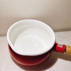 ホーロー　ミルクパンの画像