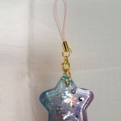 レジン　キーホルダー　雪の画像