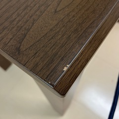 デスクコタツ80cm x 50cm x 67cm（天板に傷あり）の画像