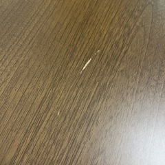デスクコタツ80cm x 50cm x 67cm（天板に傷あり）の画像