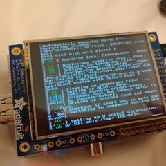 ラズパイI + 3インチカラーモニタの画像