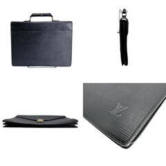 ルイヴィトン M54412 ビジネスバッグ ブラック  LOUIS VUITTON セルヴィエット・アンバサダー エピの画像