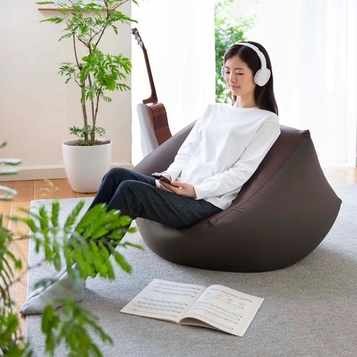 無印良品 ビーズクッション (猛虎) 御門台のソファ《1人用ソファ