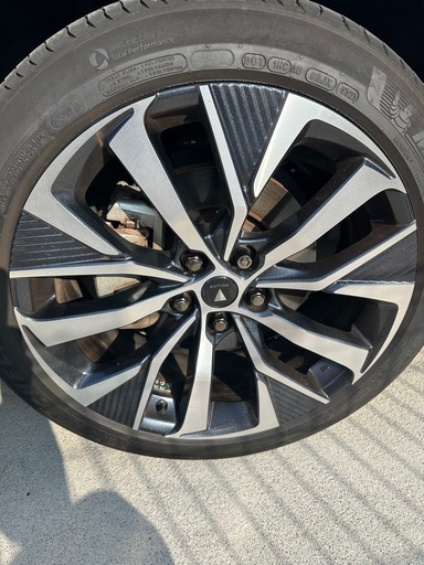 美品40アルファードモデリスタ20インチホイールタイヤ4本