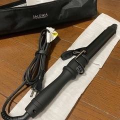 ヘア カール アイロン SALONIA  サロニア セラミック 32mm (美品)の画像