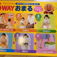 【譲渡先決定】アンパンマンおまる&携帯便座の画像