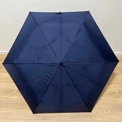折りたたみ傘 ネイビーの画像
