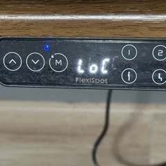 FlexSpot 電動昇降式デスク　一年半弱使用の画像