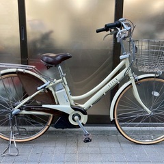 電動自転車 3517 ブリヂストン アシスタ ステラ 26インチ アイボリー