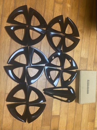 50プリウス後期ブラックエディションサイドポンツーンアクセントピースセット