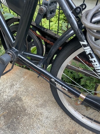 折りたたみ自転車20インチ※後輪パンク (杉浦 未沙) 野方の