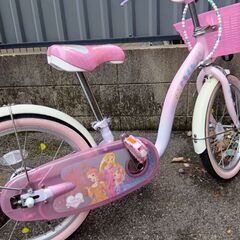 自転車　子供用　ディズニープリンセス　18インチの画像