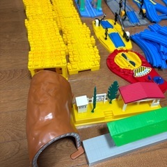プラレール　レール、駅、まとめ売りの画像