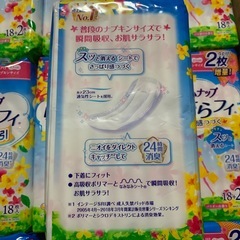 チャームナップ 吸水さらフィ 中量用 18枚入り18パックの画像