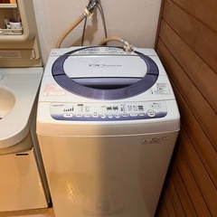 東芝　7kg縦型洗濯機　動作確認済みの画像
