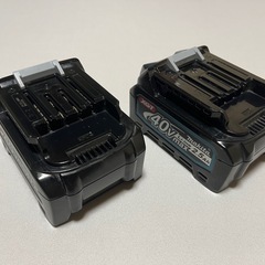 マキタ 40vmax バッテリー BL4025  ちの画像