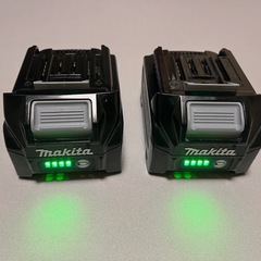 マキタ 40vmax バッテリー BL4025  ちの画像